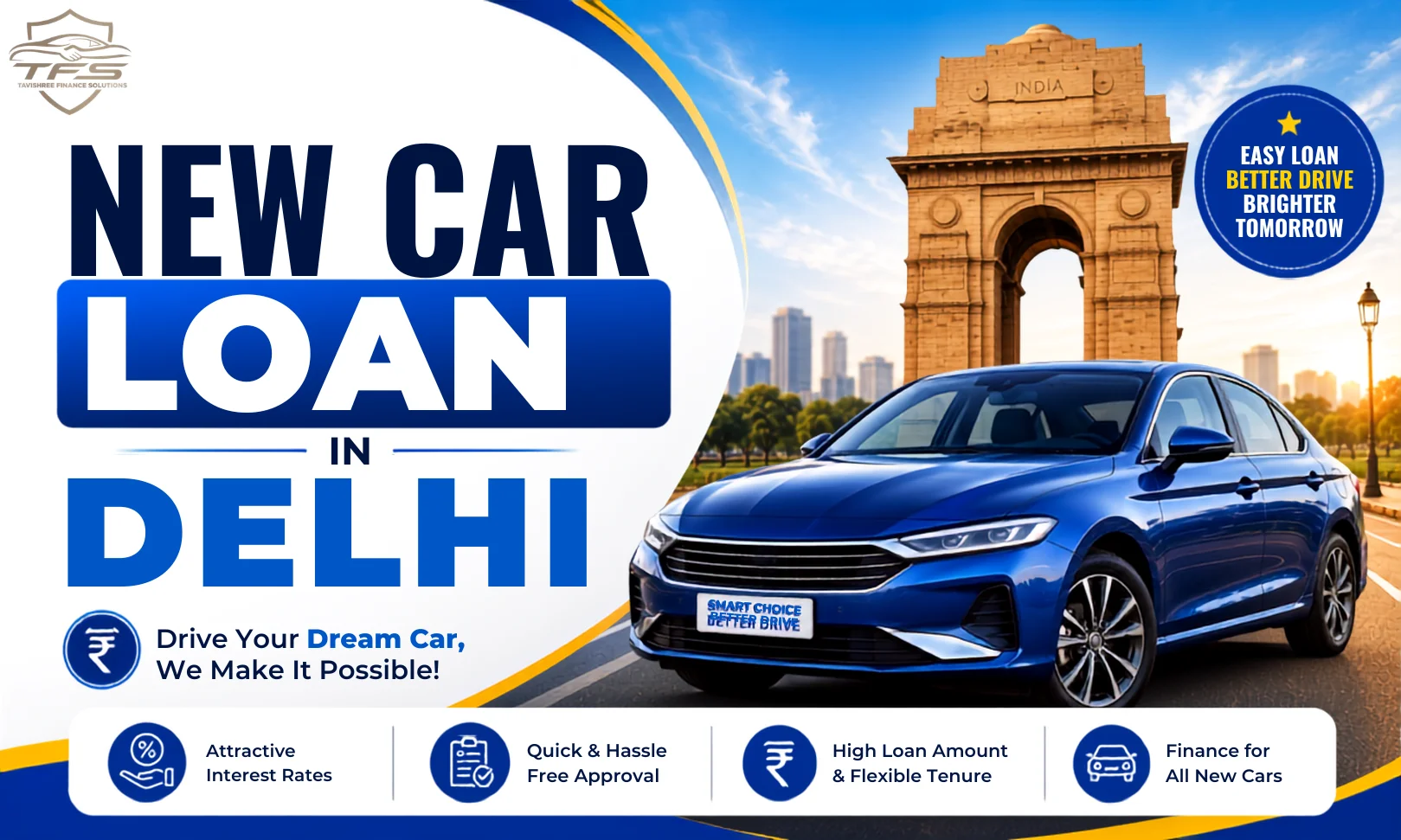 New Car Loan in Delhi