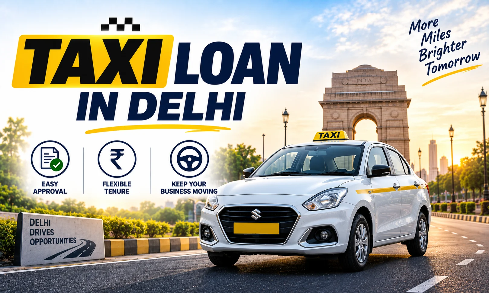 Taxi Loan in Delhi