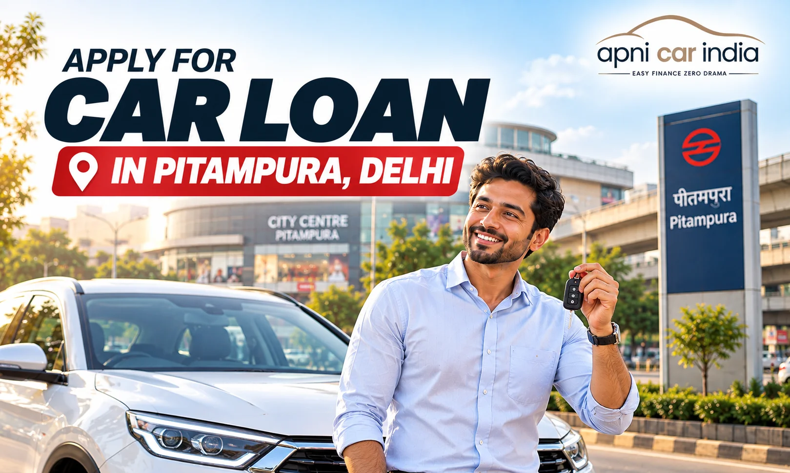 Apply For Car Loan in Pitampura Delhi