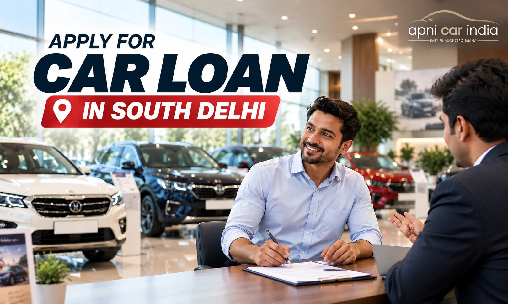 Apply For a Car Loan in South Delhi