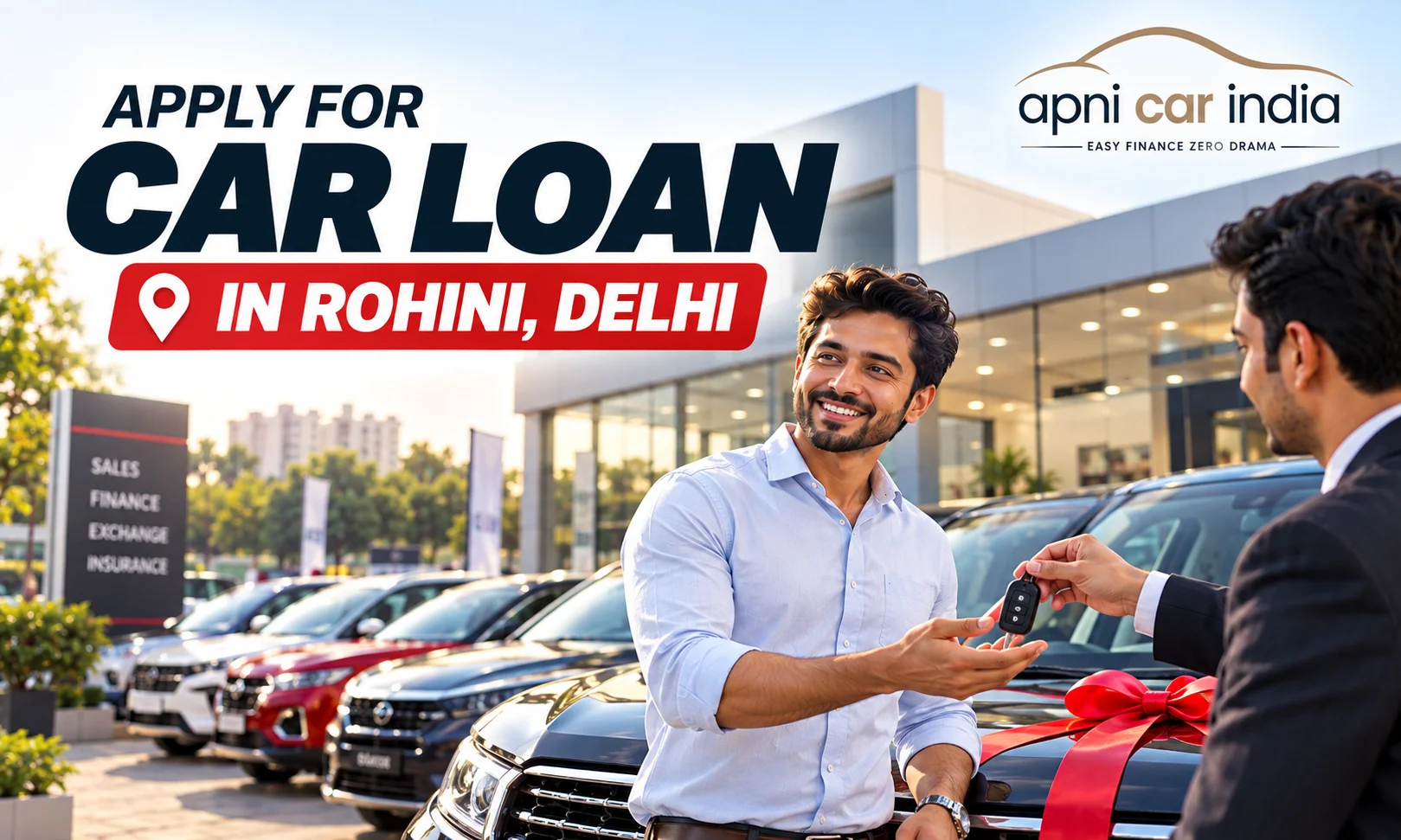 Apply For Car Loan in Rohini | Low EMI & Fast Loan Approval